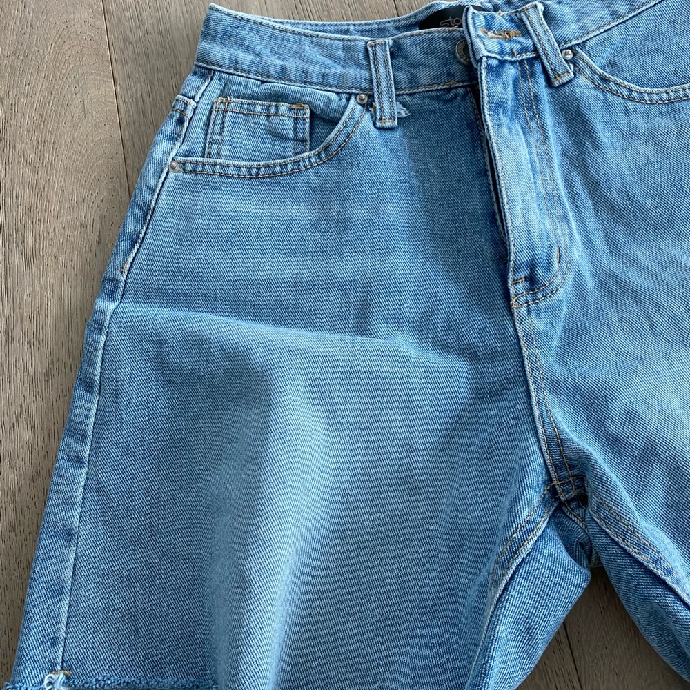Storets Maria Ripped SlashDenim Shorts - Picture 2 of 10